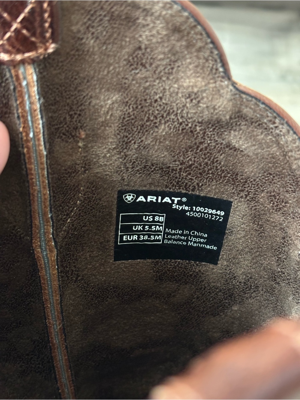 Ariat women’s cowgirl boots - Picture 10 of 13